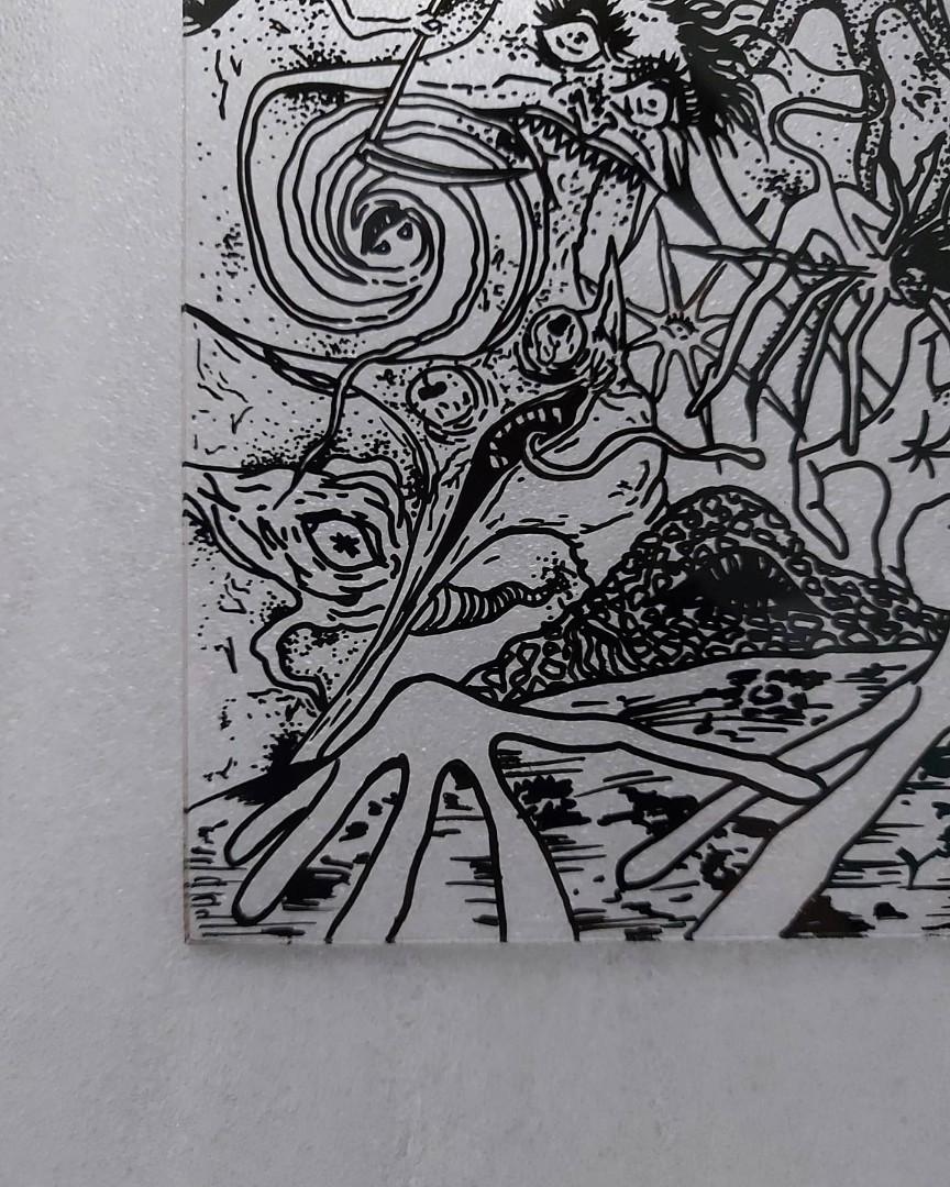 Futon Junji Ito, Hobbies & Toys, Stationery & Craft, Art & Prints on Carousell