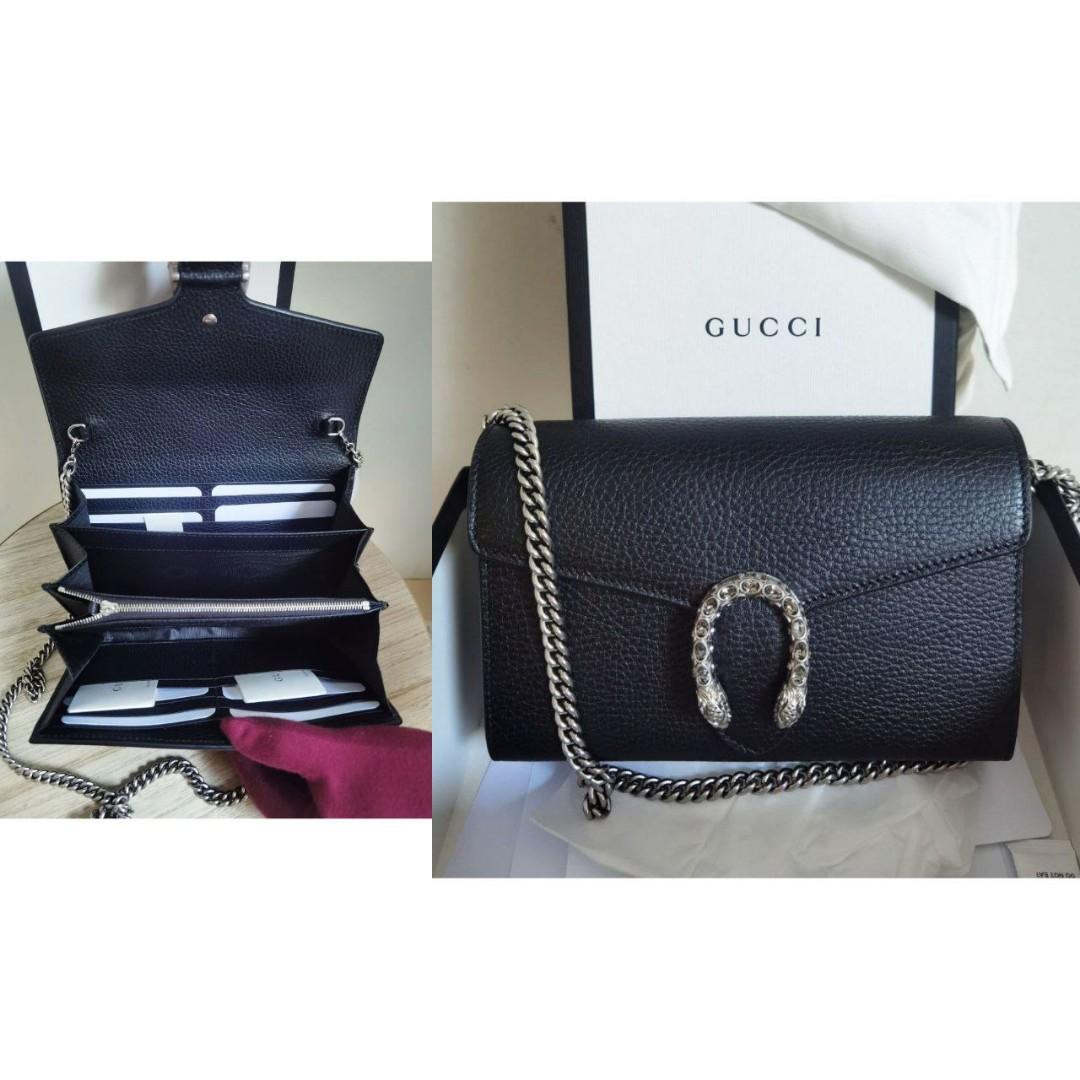 Gucci Mini Dionysus WOC Black