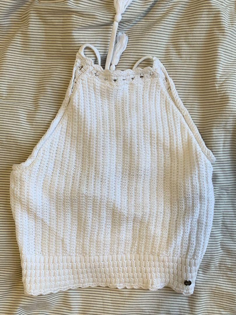 Halter top hollister clearance