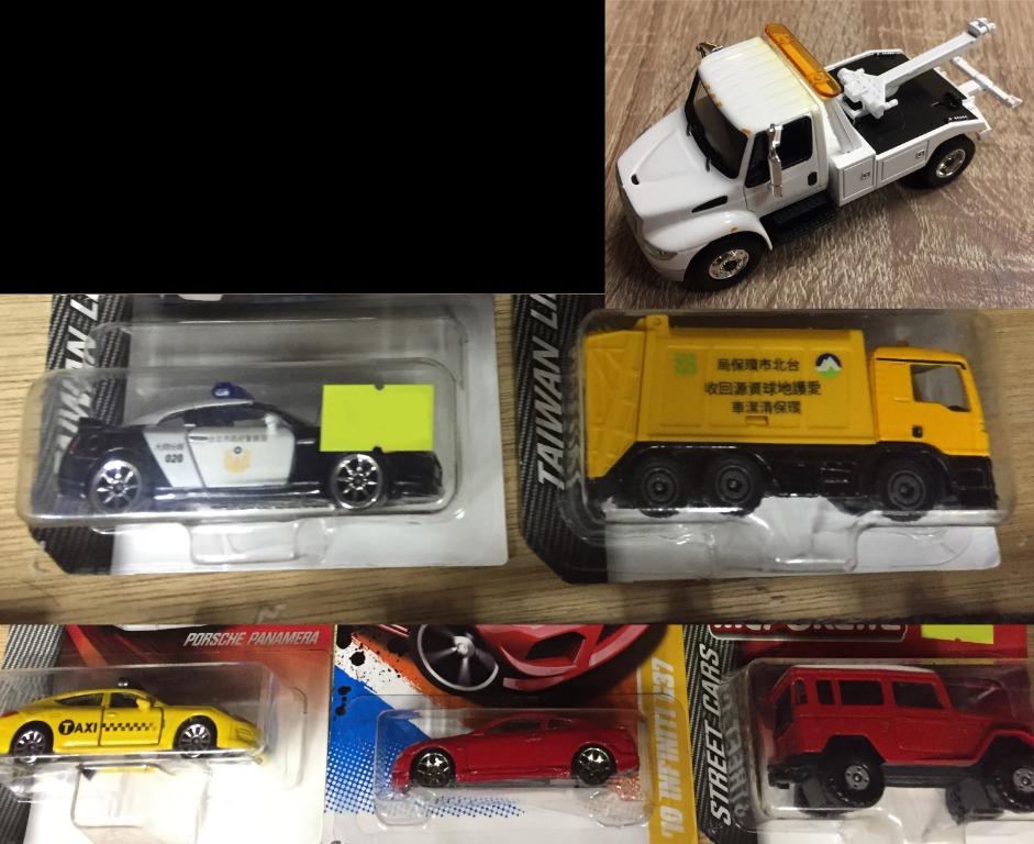 英國] Hotwheels Majorette 台灣警車垃圾車紐約的士吉普車Greenlight