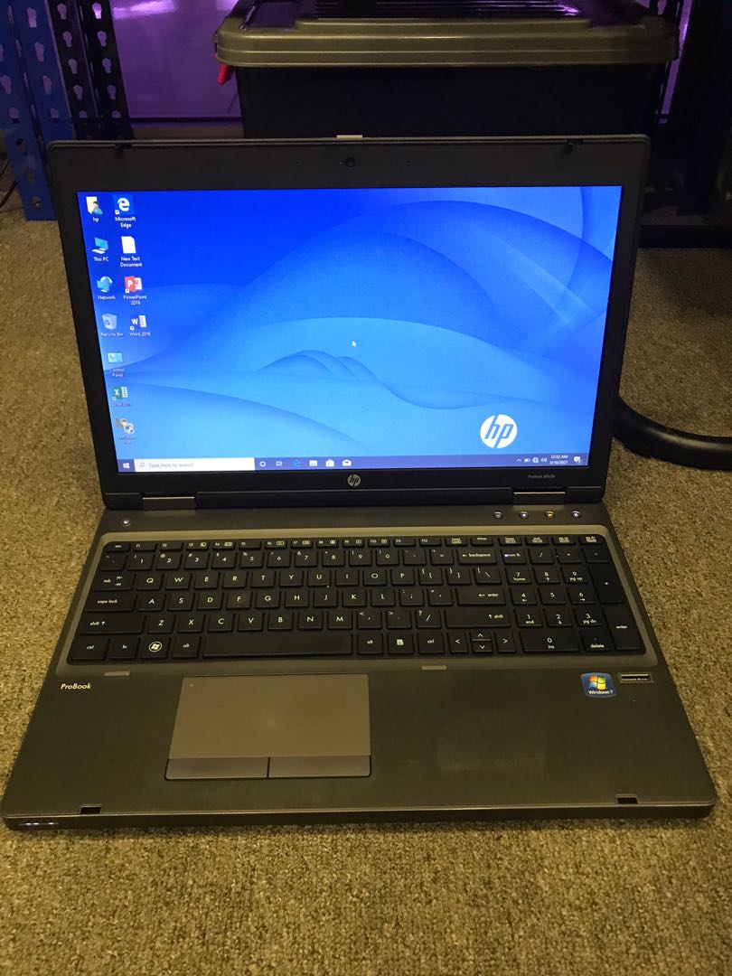 Hp probook 6565b (AMD A6 8gb ram 256gb ssd laptop gaming promosi hebat