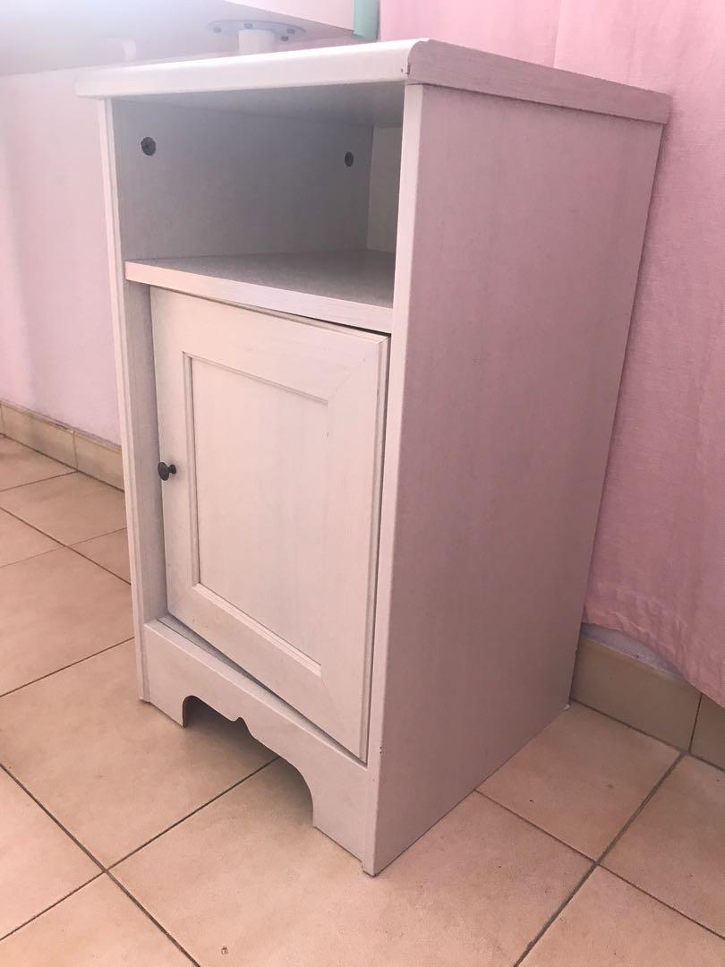 Ikea Aspelund bedside table, Furniture & Home Living, Furniture, Tables