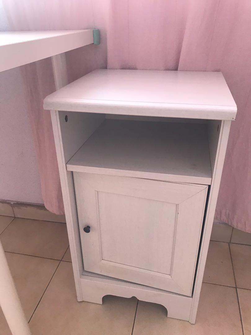 Ikea Aspelund bedside table, Furniture & Home Living, Furniture, Tables