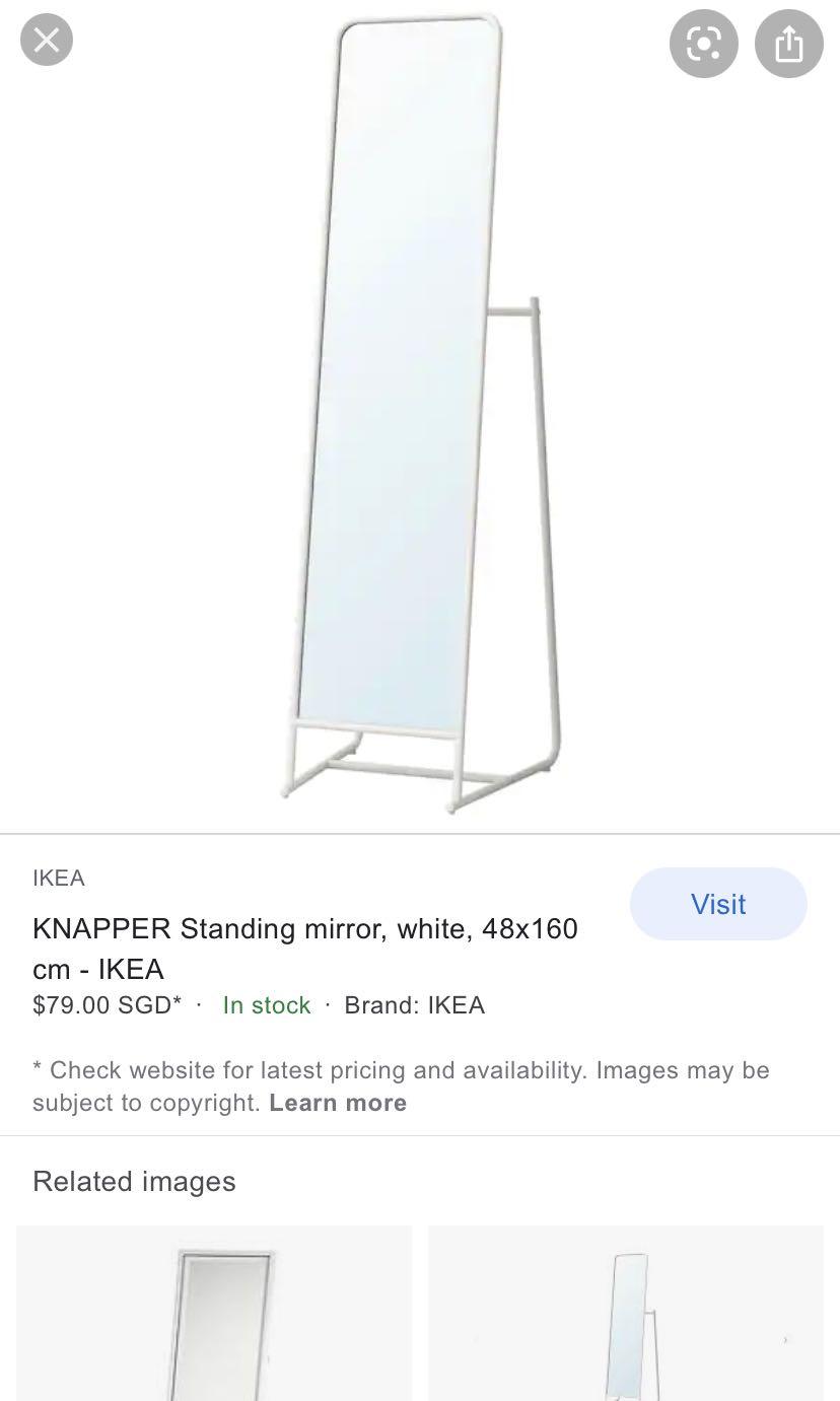 IKEA MIRROR, Furniture & Home Living, Home Decor, Mirrors on Carousell