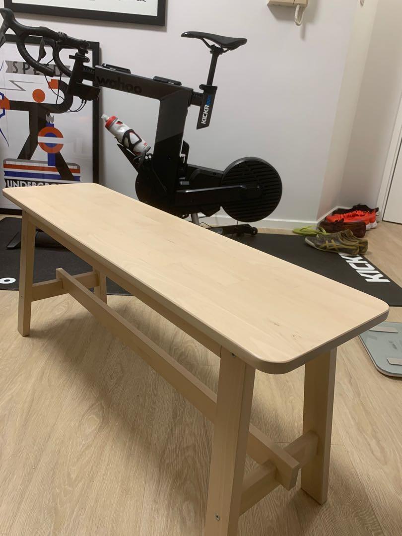 IKEA Norraker Bench, 傢俬＆家居, 傢俬, 書櫃、櫃子及架 Carousell