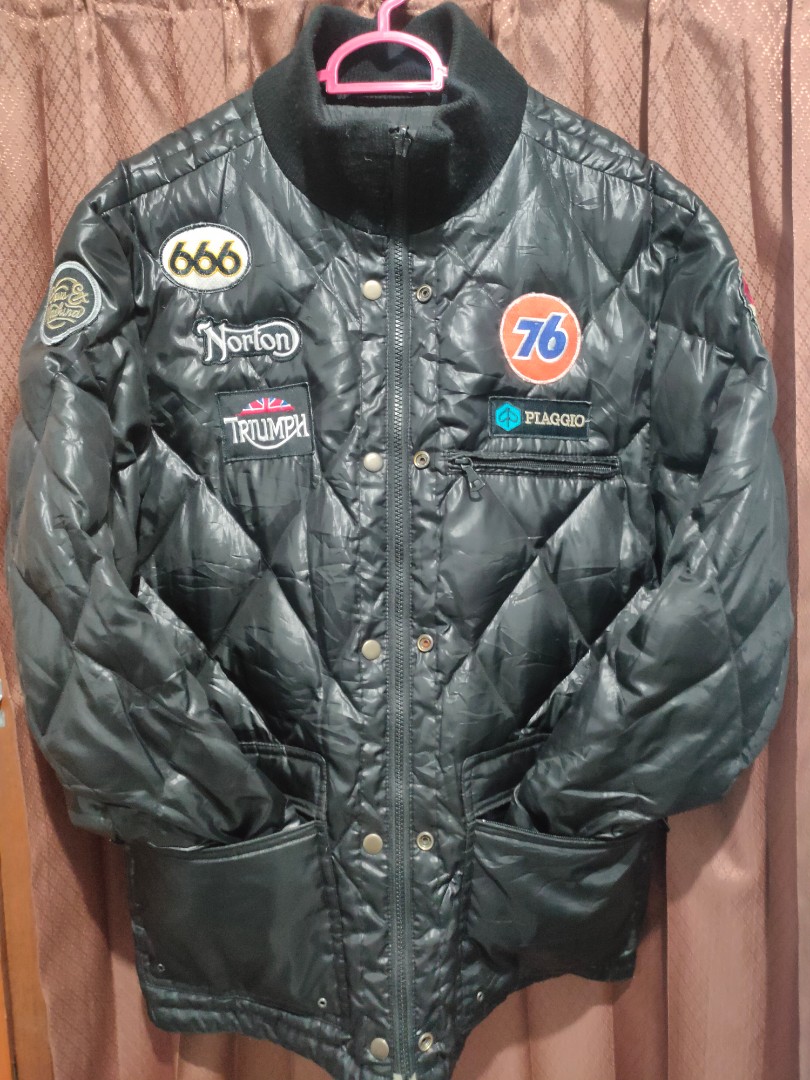 Jaket varsity bulu angsa, Fesyen Pria 