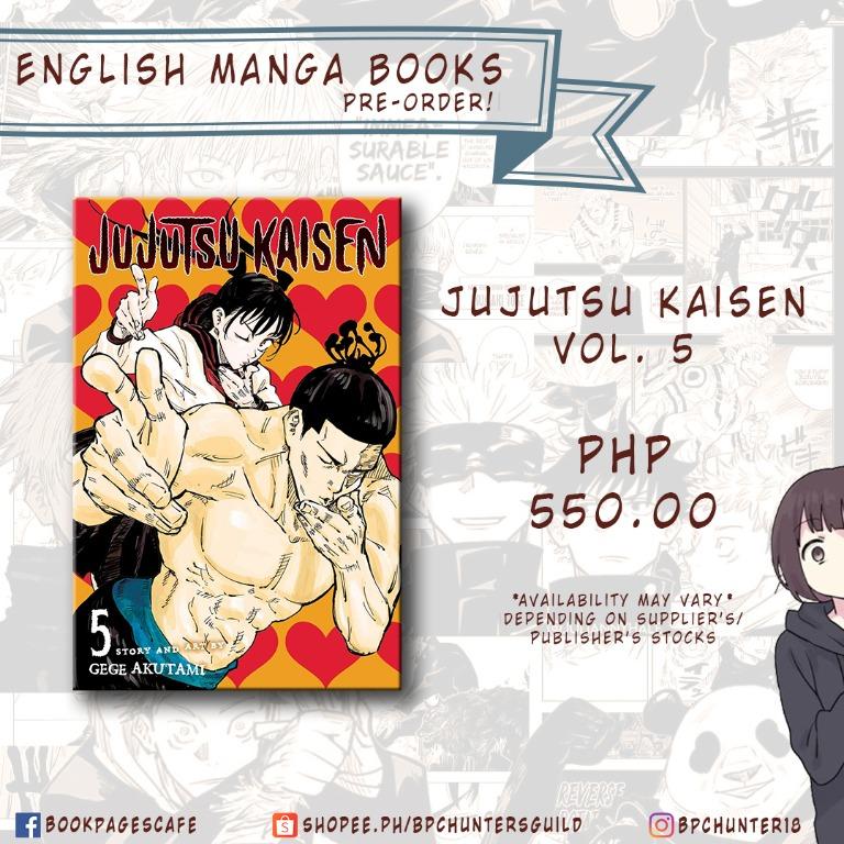 Jujutsu Kaisen English Manga Vol. 1-9 [PRE-ORDER], Hobbies & Toys