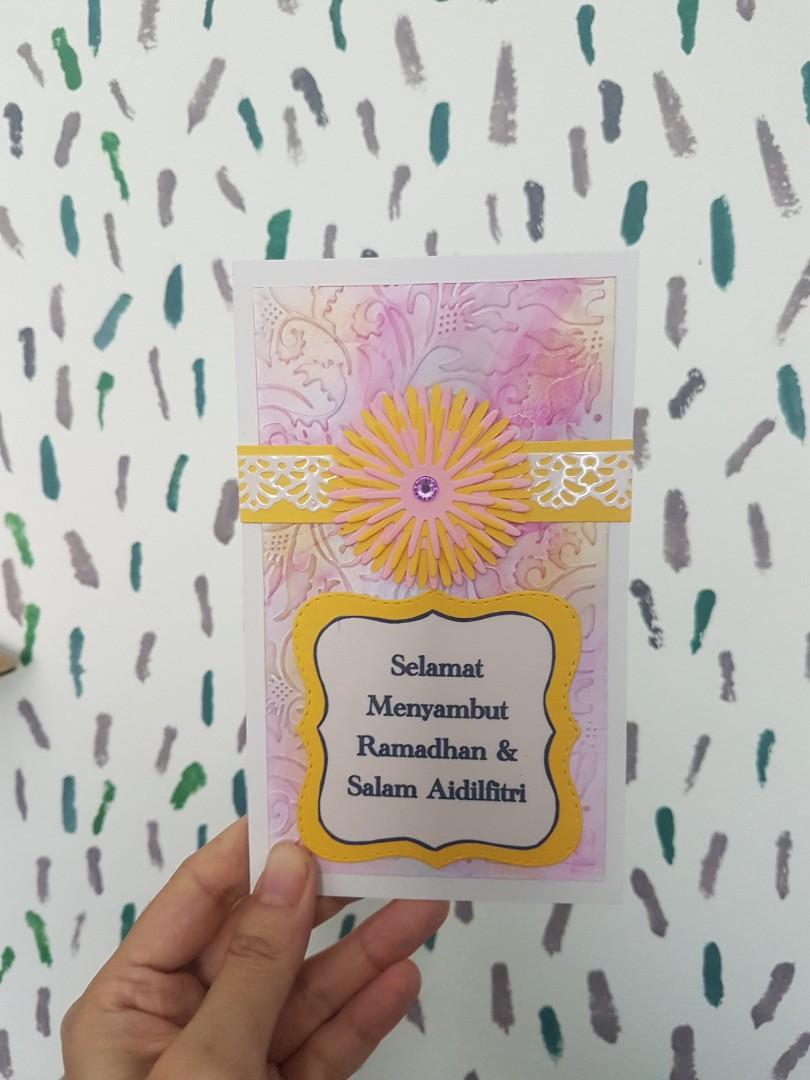 Kad raya handmade, Hobbies & Toys, Stationery & Craft, Handmade Craft ...