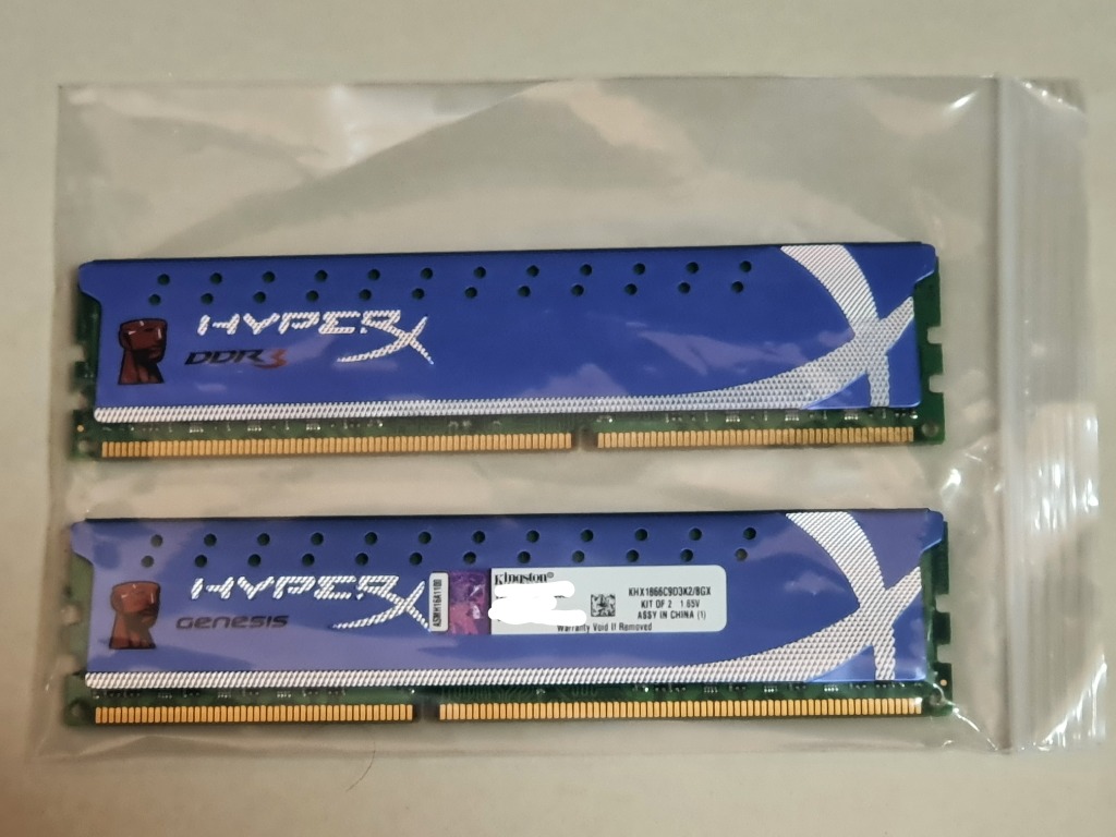Kingston HyperX Genesis 1866MHz KHX1866C9D3K2 8GX Memory RAM DDR3 1866 8GB