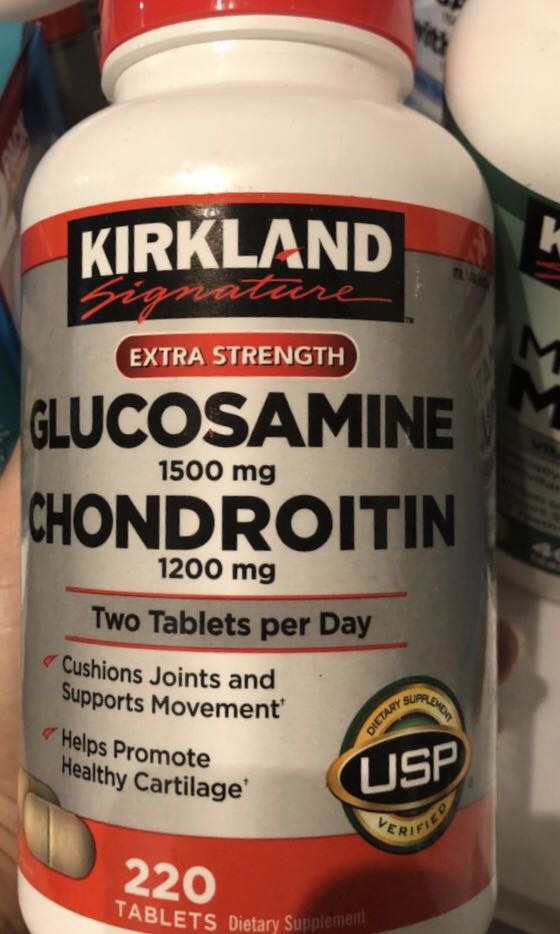 Kirkland Signature Glucosamine & Chondroitin, 220 Tablets, Everything