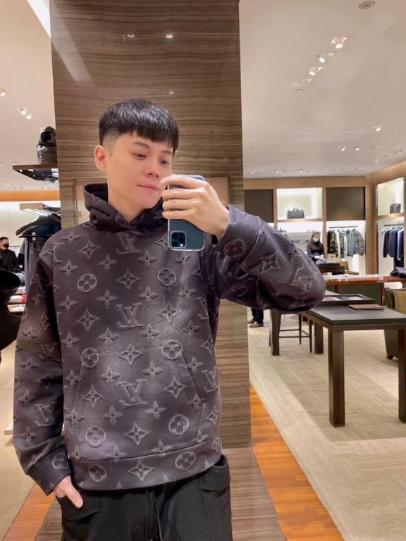 Korea EMS package LV Louis Vuitton 2054 future technology 3D printing long  sleeve Hoodie, Men's Fashion, Tops & Sets, Tshirts & Polo Shirts on  Carousell