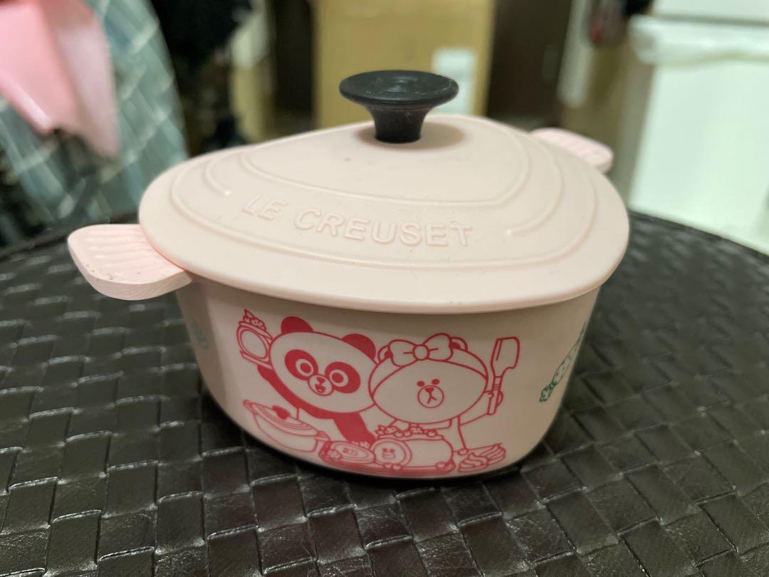 Le Creuset x Line friends 儲物盒 糖果盒 有三款, 傢俬＆家居, 廚具和餐具, 茶具配件 Carousell