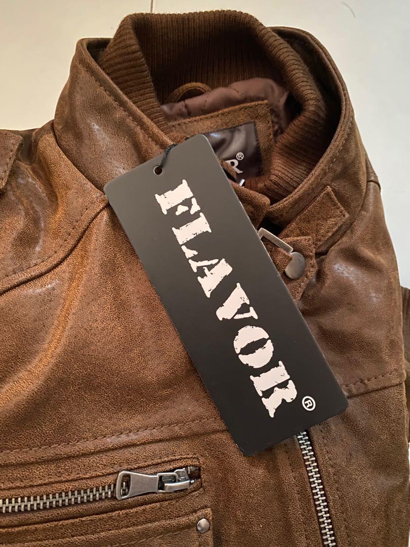 Leather Jacket good condition and good quality , Men's Fashion, Coats