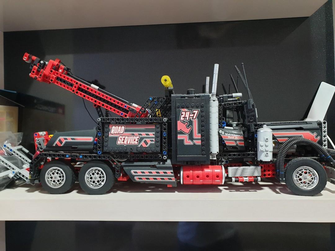 Designer Lepin 20020 tow truck tractor Technic 8285