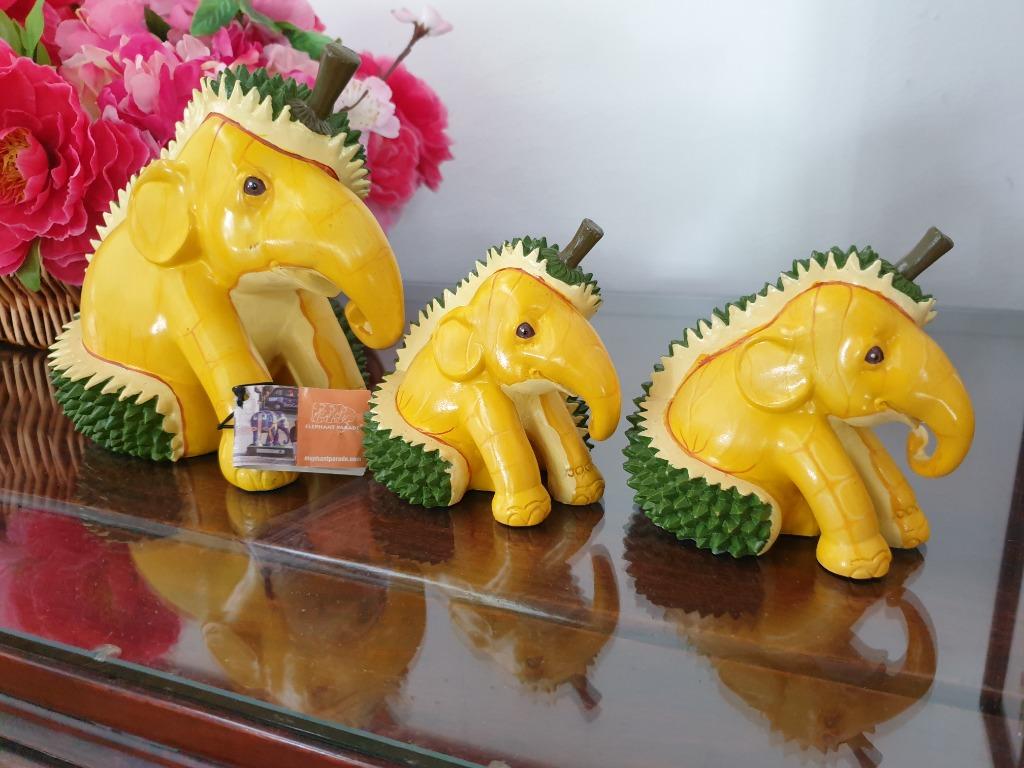 Limited Edition Replicas of Elephant Parade decorated elephant statues