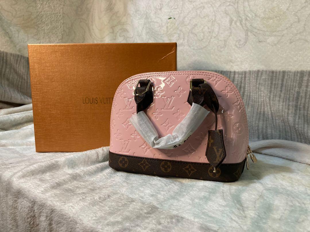 Louis Vuitton Hand Bag Alma Bb Pink