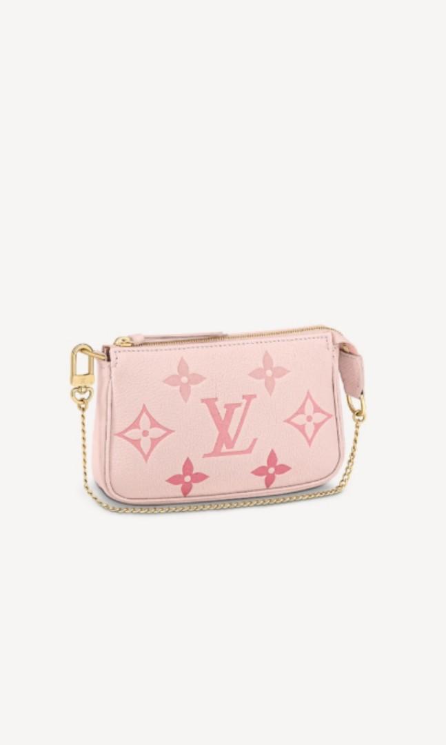 Authentic Louis Vuitton LV Pink Mini Pochette Accessoires (Summer By The  Pool Collection), Luxury, Bags & Wallets on Carousell