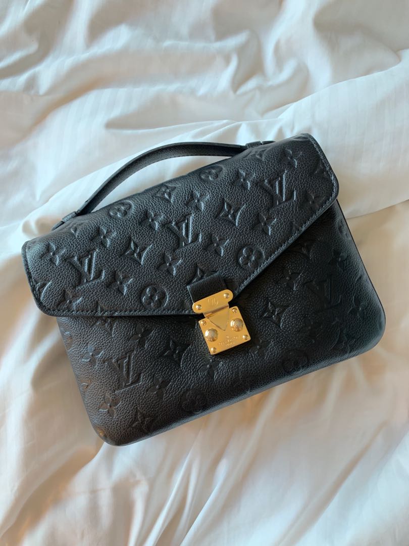 louis vuitton pochette metis noir