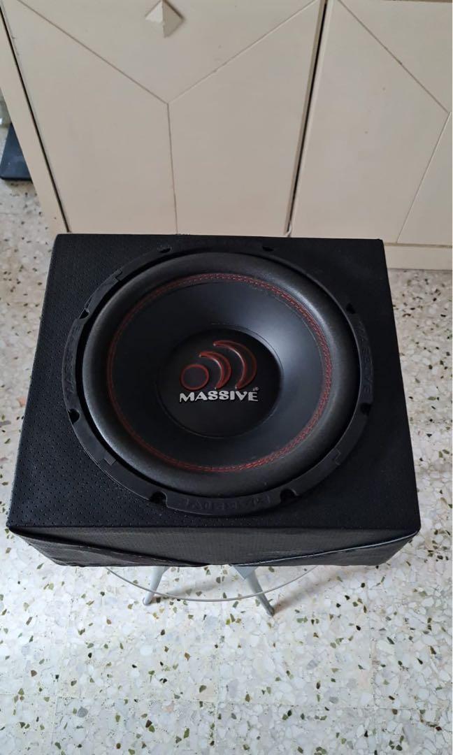 Massive subwoofer 10 inch powerful surround sound system for car, Car