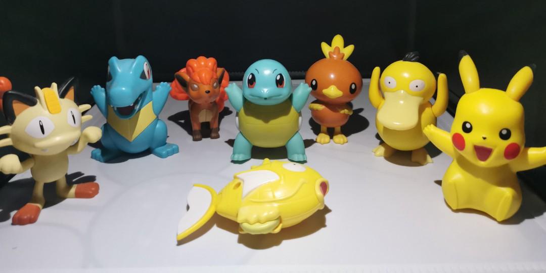McDonald's 2018 Pokemon Toys Set of 8 Toys NEW RARE 