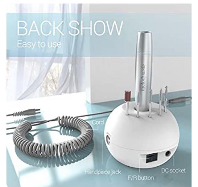 MelodySusie Stacie Nail Drill , Beauty & Personal Care, Hands & Nails