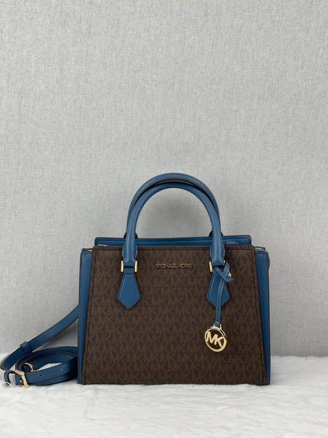 dark chambray michael kors wallet