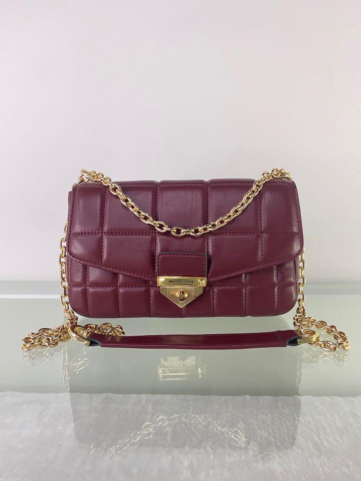Michael kors maroon bag top