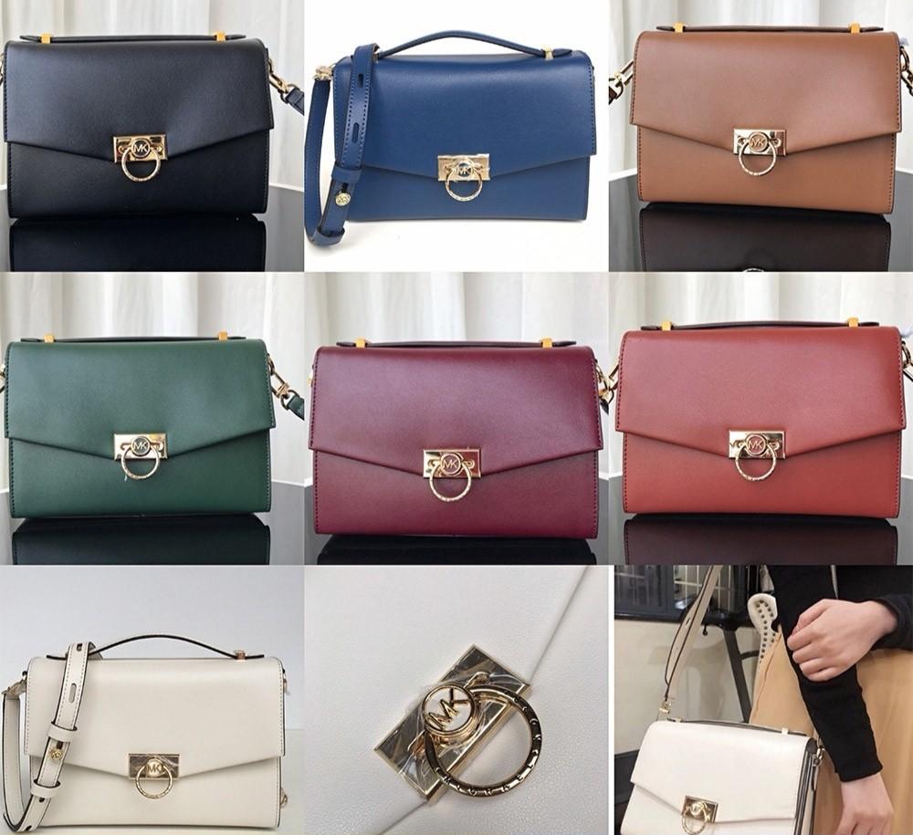 Hendrix medium leather messenger bag online