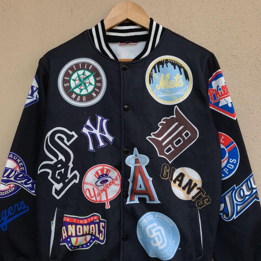 Jackets and Coats New Era New York Yankees MLB Team Logo Bomber Jacket  Black  Footshop