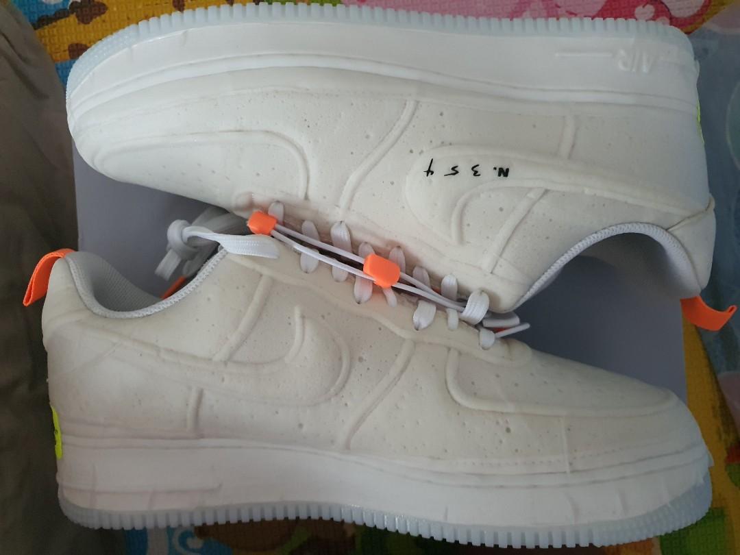 Nike air force 1 white orange black sale