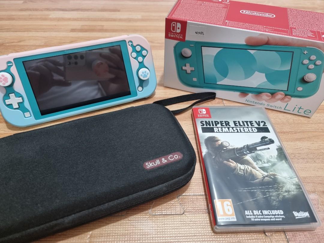 Nintendo Switch Lite (Category: Nintendo) located in Quezon City. Submitted by iamatractivo_ph (Listing ID 1075602783, Image 1). Description: Nintendo Switch Lite Color Turquoise Complete with Box and Accessories Excellent and Mint Condition.