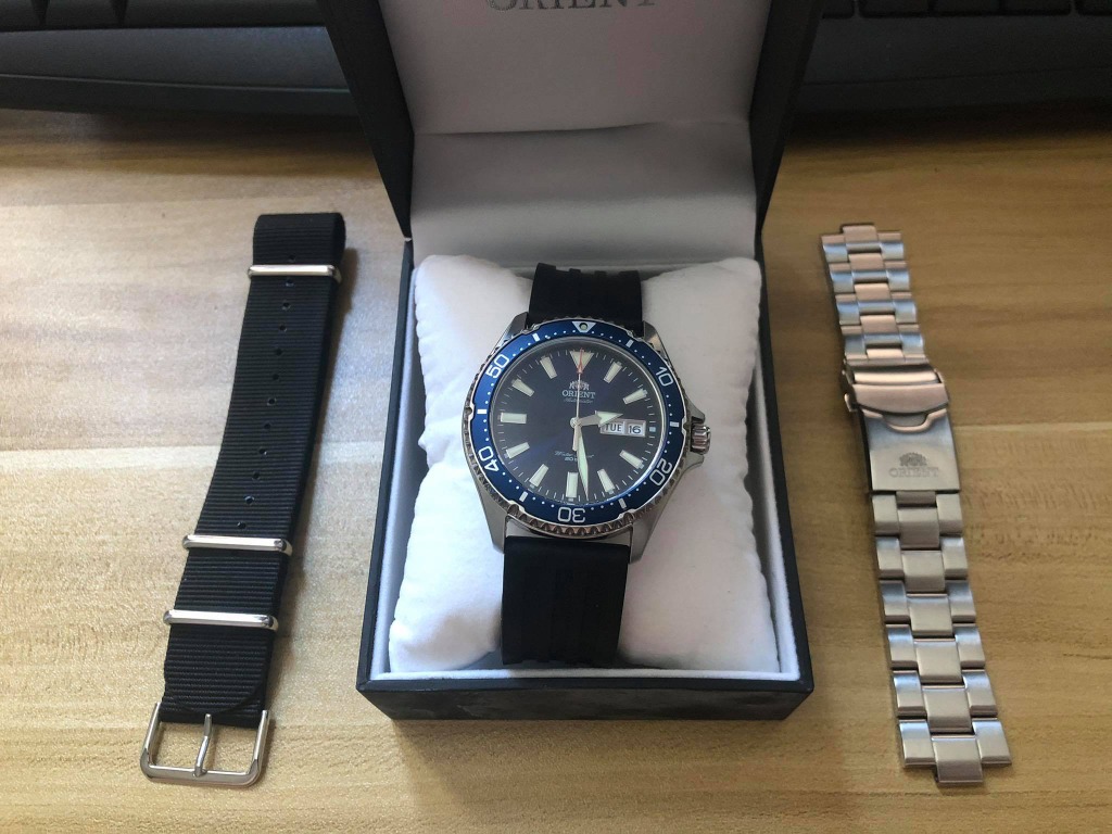 Orient kamasu nato sales