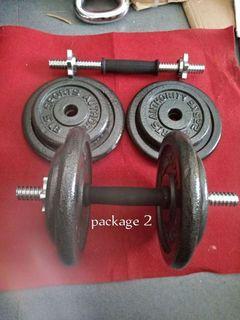 PACKAGE 2 - home and gym equipment