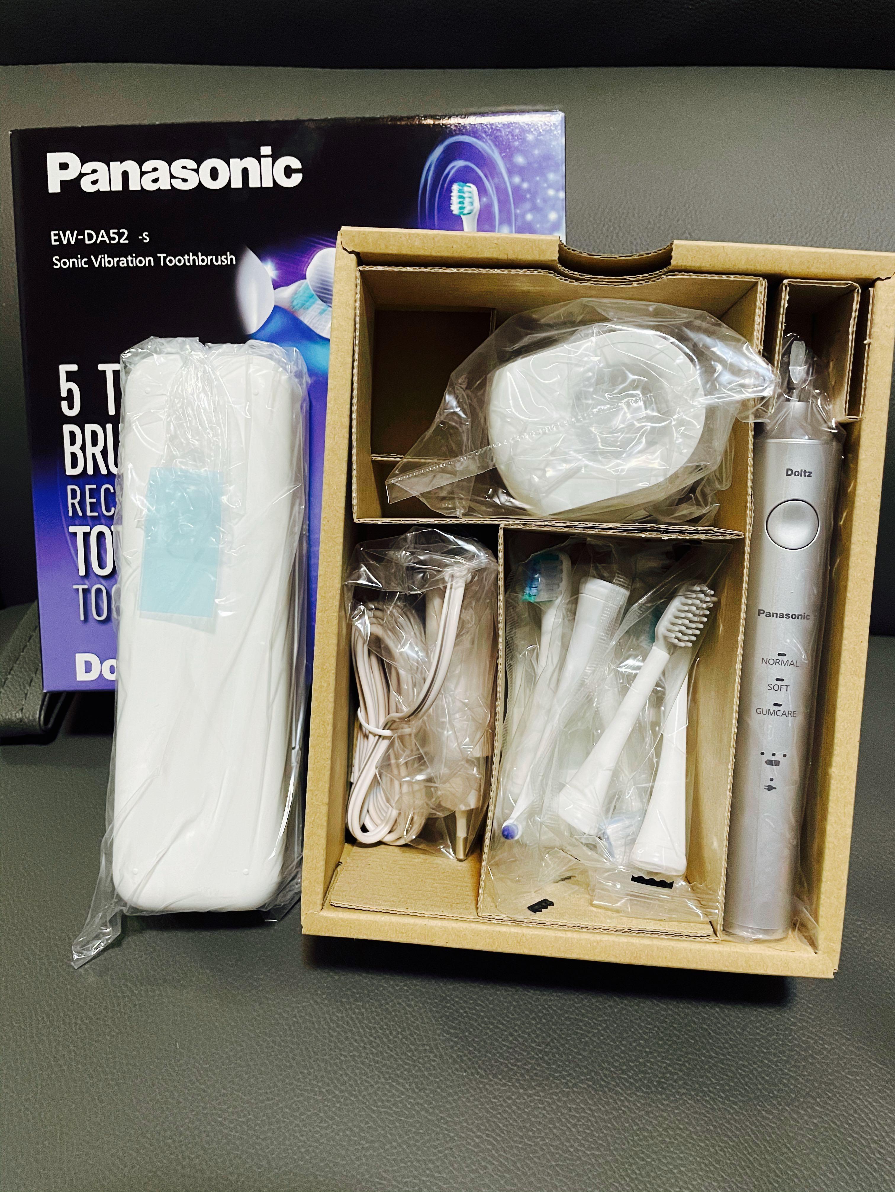 Panasonic聲波震動牙刷EW-DA52 (Sonic Vibration Toothbrush), 健康及