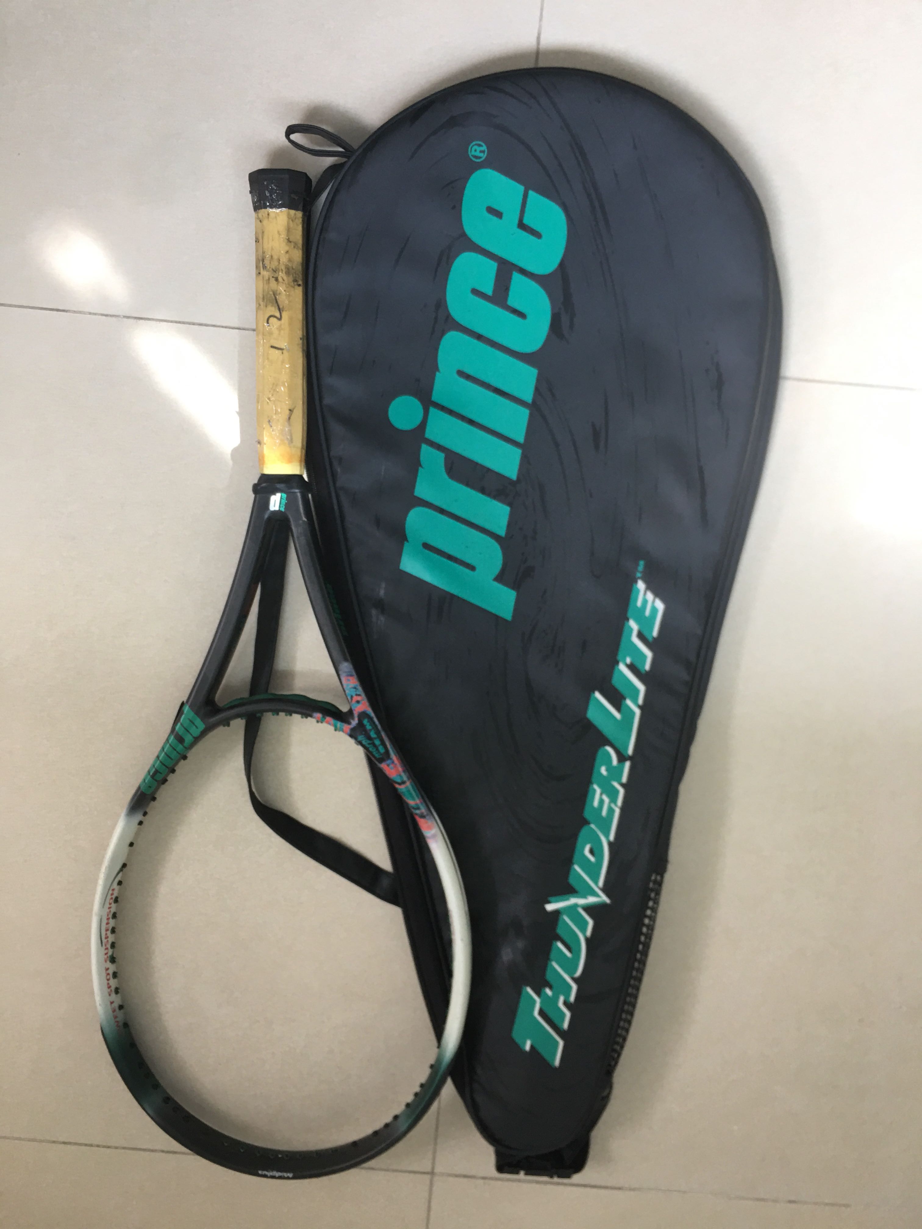 Prince Thunder Lite Midplus 95 Tennis Racquet/ Racket, Sports Equipment, Sports & Games, Racket