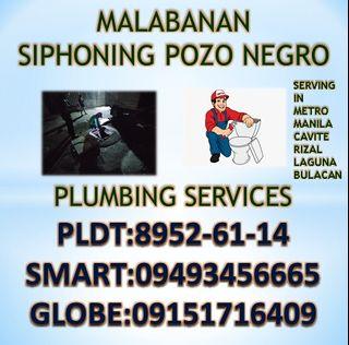 Provider of Siphoning and Plumbing Services Pozo Negro Malabanan