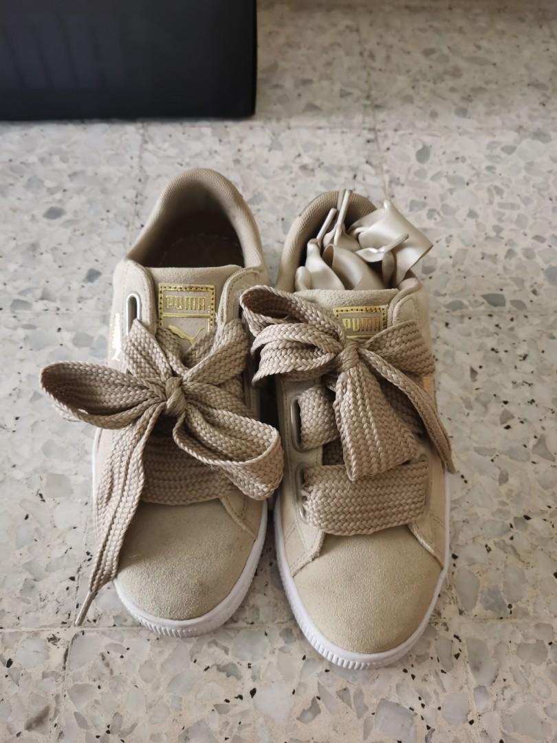 Puma heart khaki store