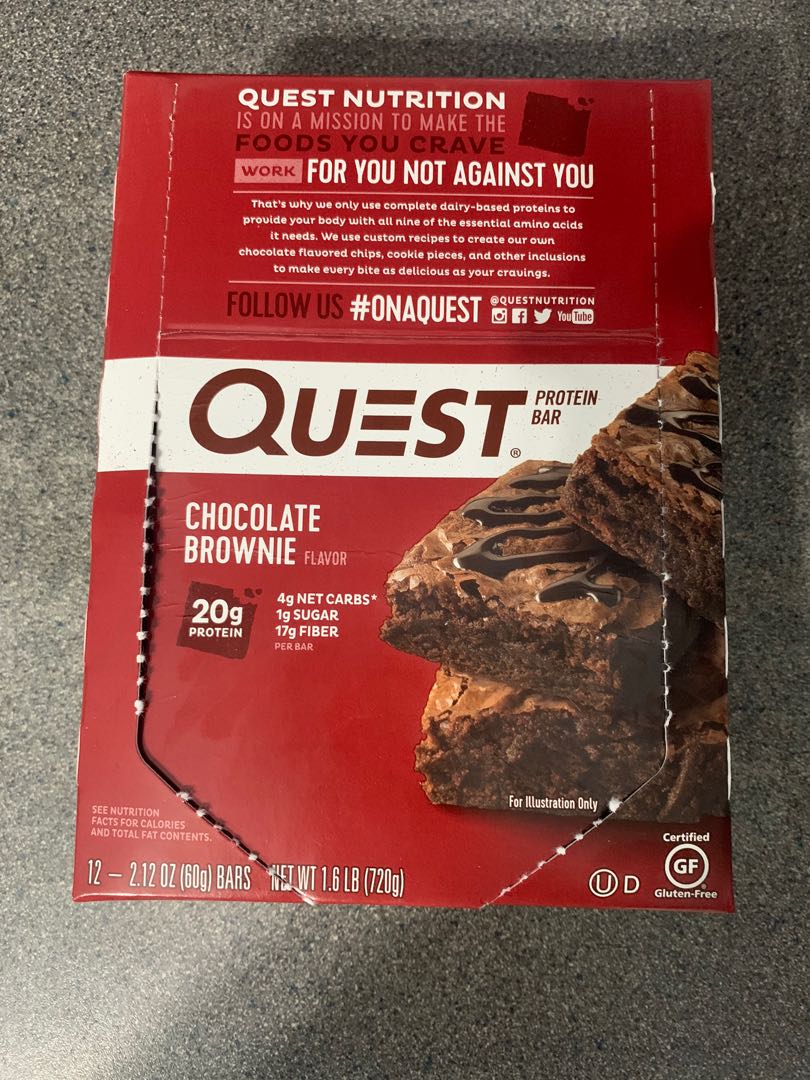 Quest protein bar (11 bars), Food & Drinks, Packaged & Instant Food on
