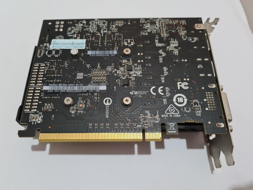 Radeon RX 560 AERO ITX 4G OC