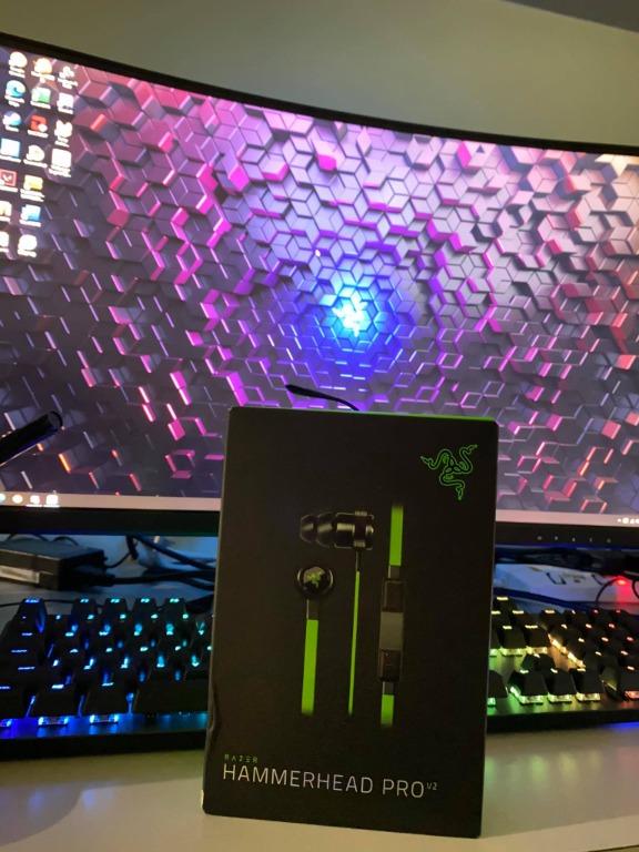 Razer Hammerhead Pro V2 Video Gaming Gaming Accessories On Carousell