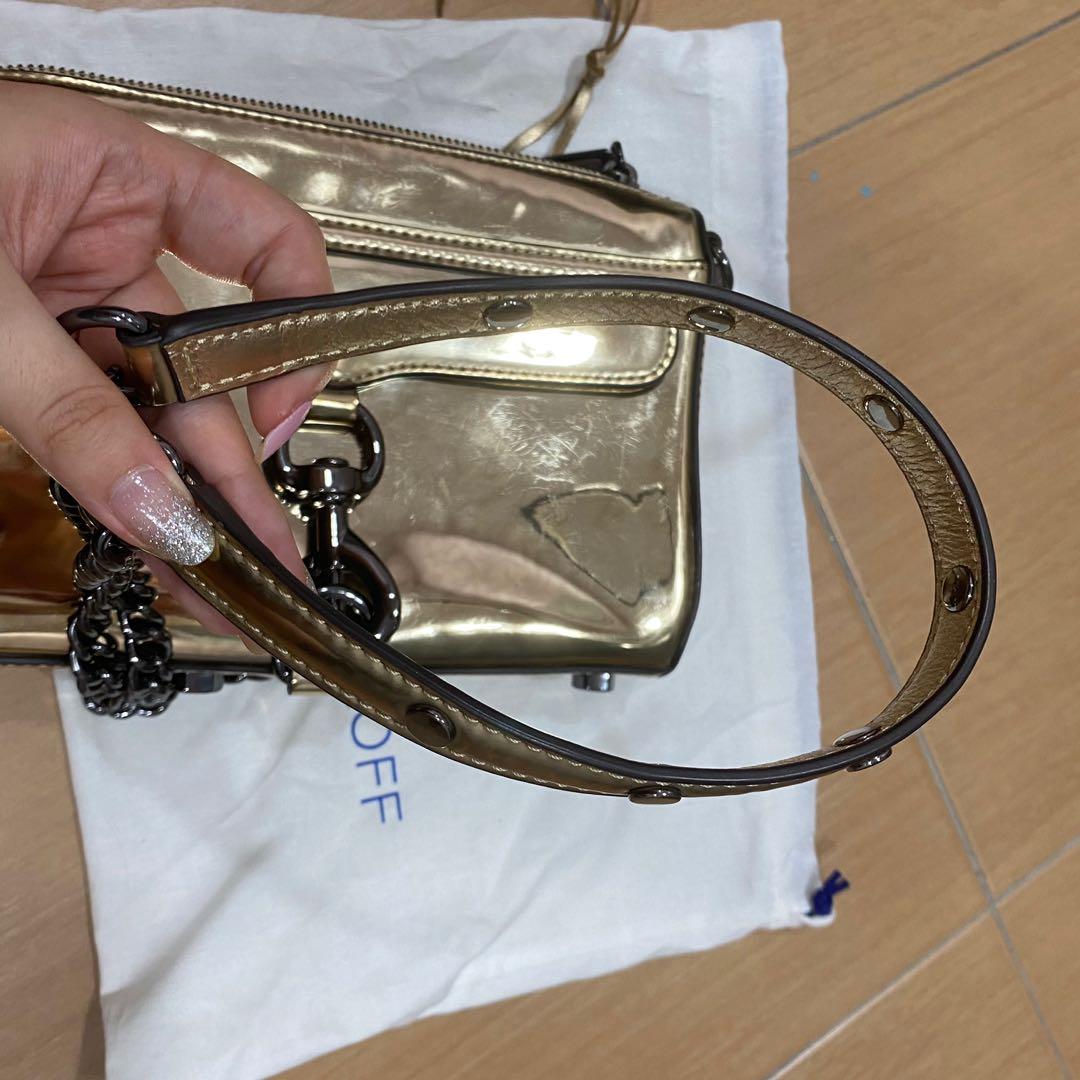 Rebecca minkoff metallic crossbody new arrivals