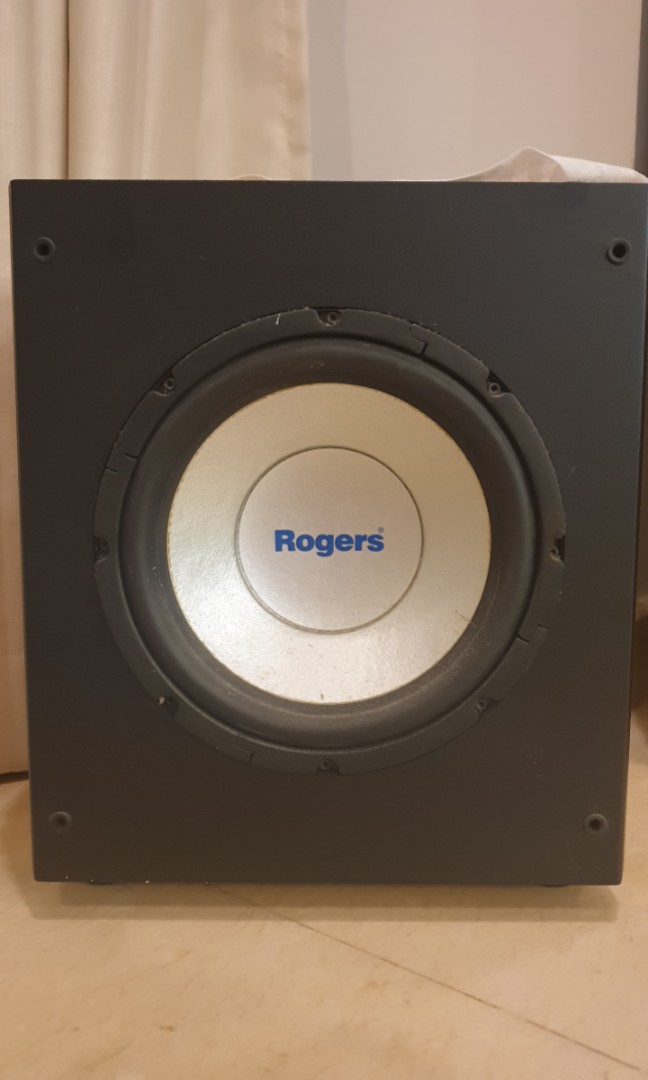 Rogers Asb100 10 Inches Active Subwoofer Electronics Audio On Carousell