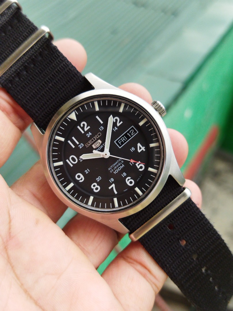 Seiko SNZG13 Military Watch Men s Fashion Watches Accessories