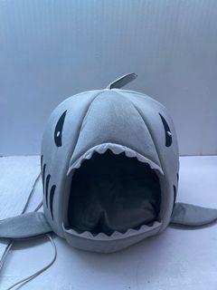 Shark dog bed