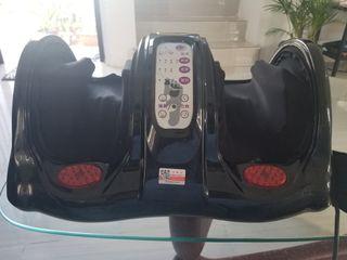 Shu Yuan Heated Foot Reflexology Foot Massager, Machine Leg Foot Massager (black)