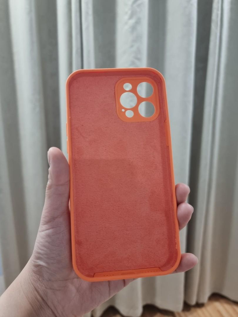 Silicone Case for Iphone 12 Pro Max (Category: Chargers & Cables) located in Quezon City. Submitted by iamatractivo_ph (Listing ID 1075605471, Image 2). Description: Brand New Liquid silicone case Color Orange.