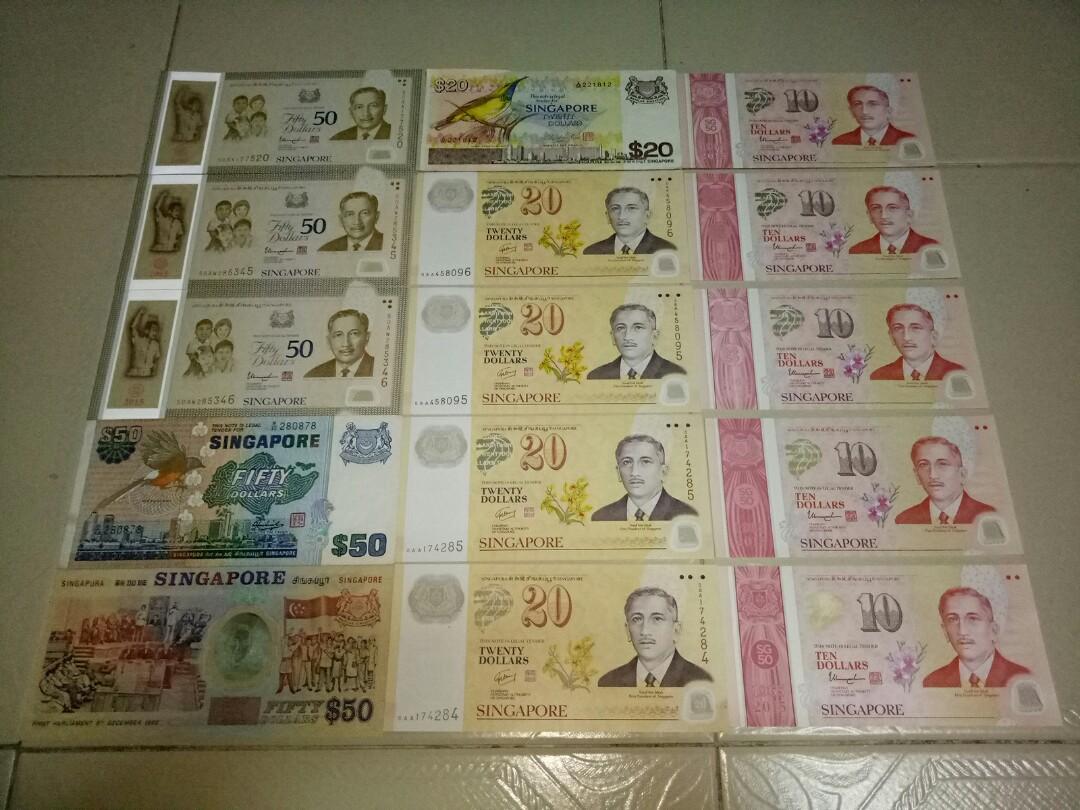 Singapore Collectable Notes, Hobbies & Toys, Memorabilia & Collectibles ...