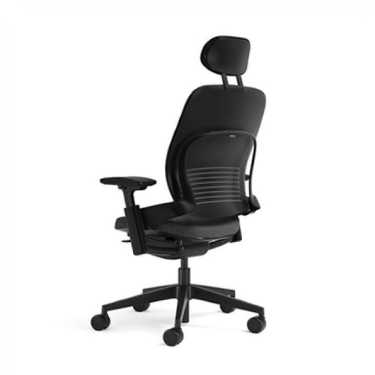 Steelcase Leap Chair Upholstery + New Seat Pad - Crandall Office