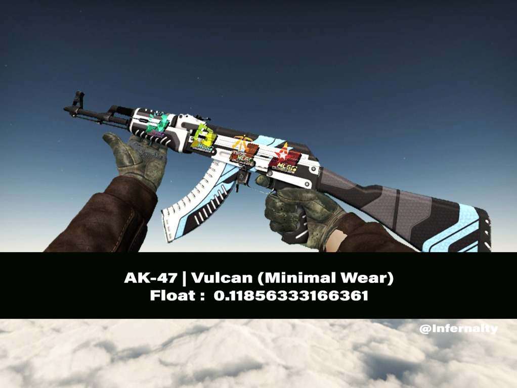 *STICKERS WORTH 60* AK47 Vulcan MW CSGO SKINS KNIVES, Toys & Games