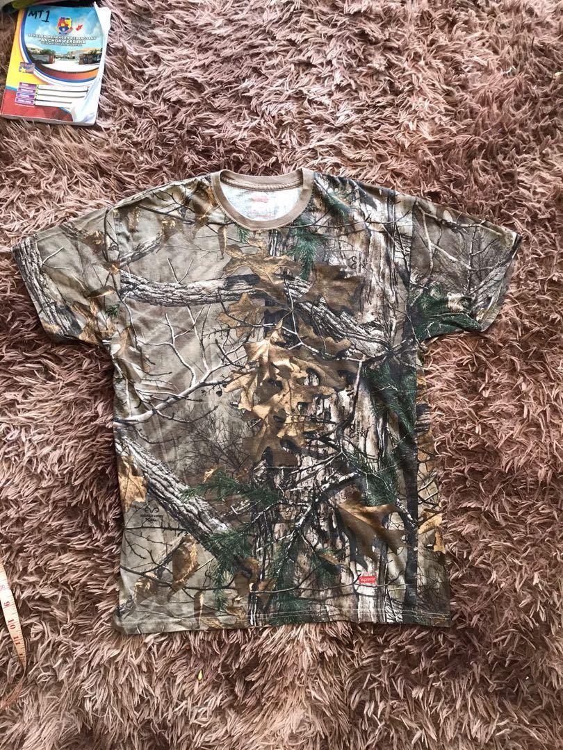 Supreme x Realtree Men s Fashion Tops Sets Tshirts Polo